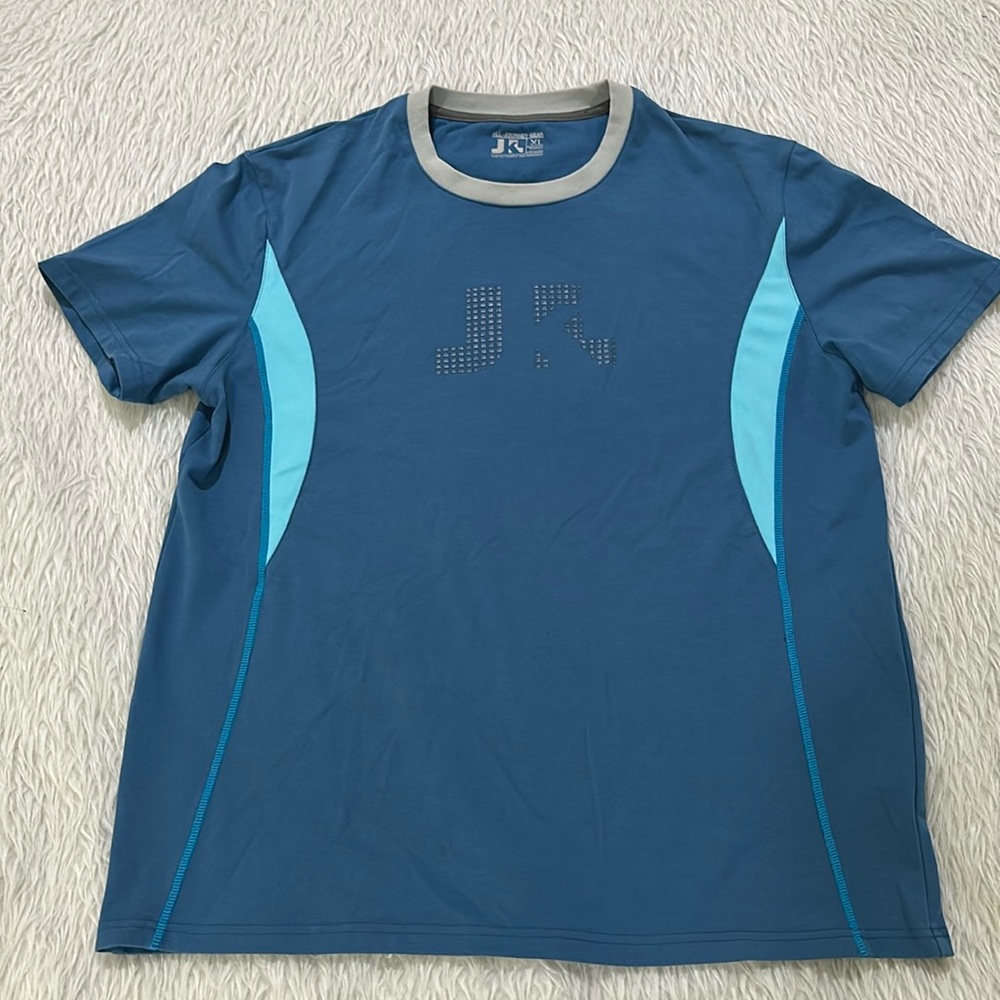 All journey gear JKL blue athletic shirt size xl